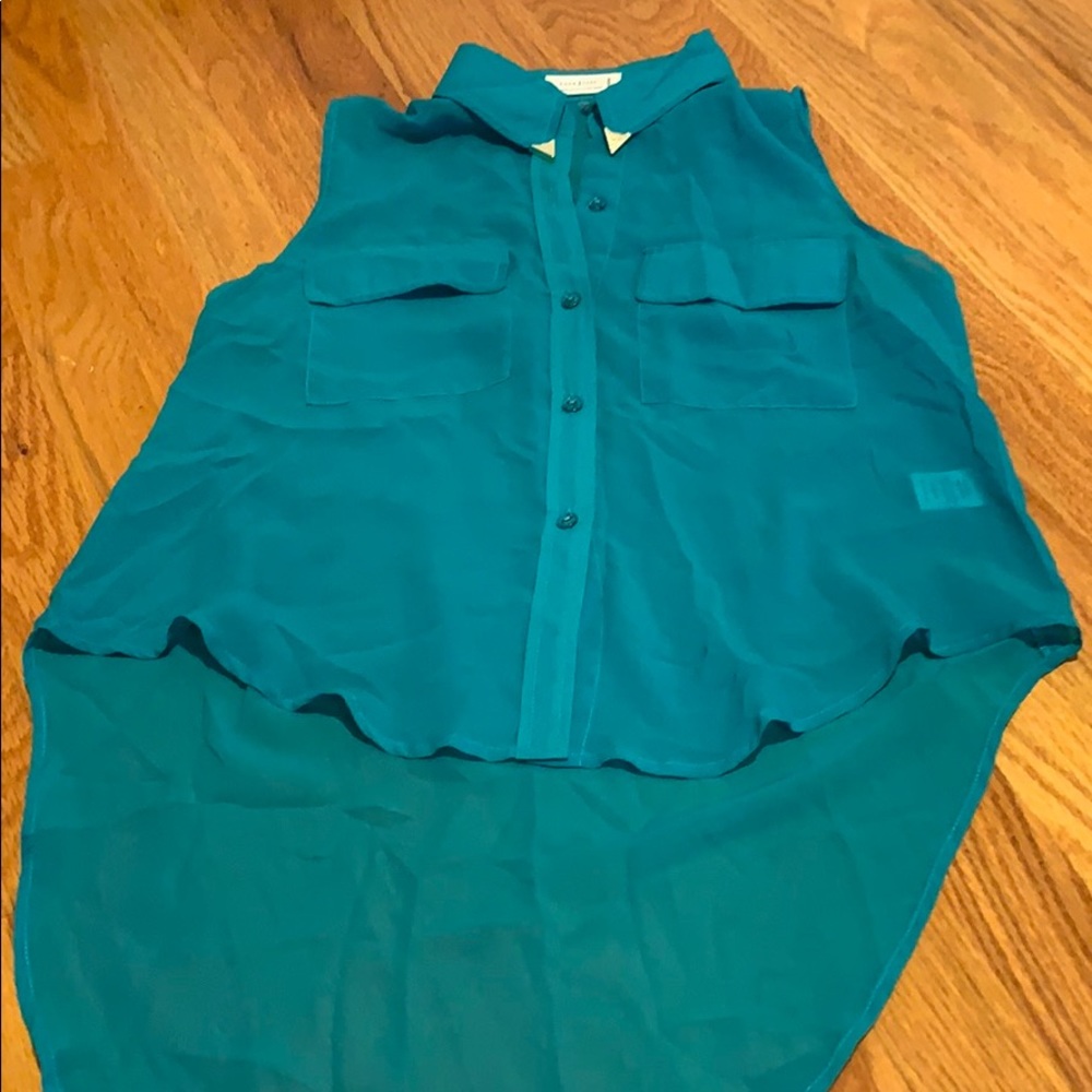 Chiffon boutique tank